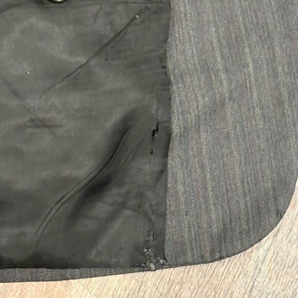 Burberry 2-Button Pinstripe Wool Blazer - Picture 6 of 10